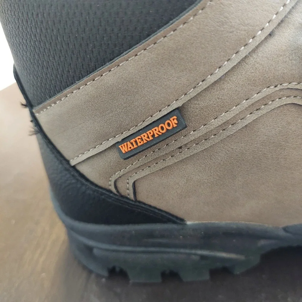 NEW! Original Weatherproof Vintage Men's Jace Hiker Boots Taupe Size 9M